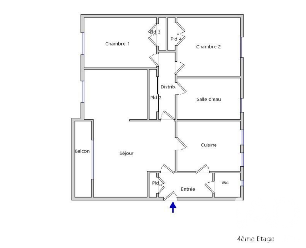 Vente Appartement 3 pièces