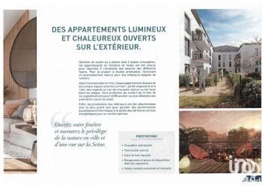 Vente Appartement 3 pièces
