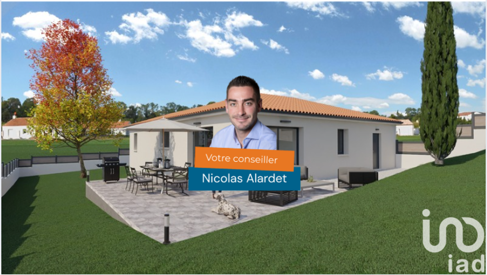 Vente Terrain Vente Terrain 670 m&sup2; Chazelles-sur-lyon