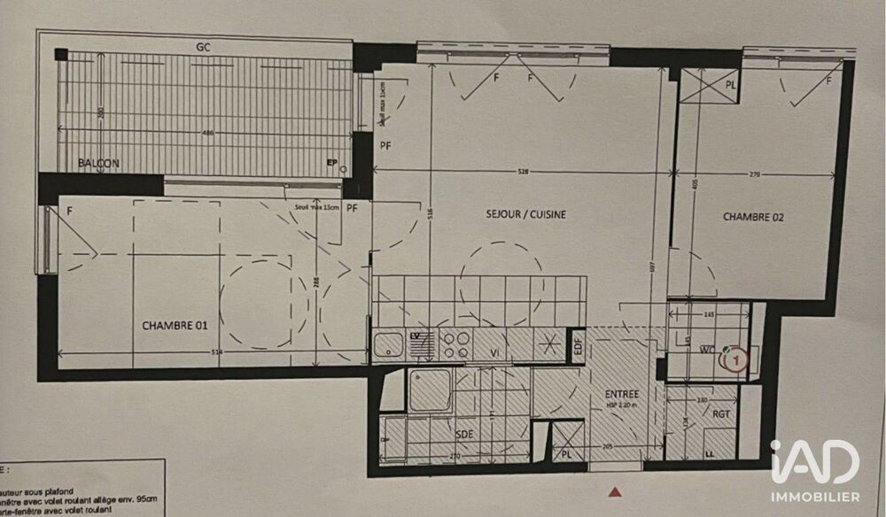 Location Appartement Location Appartement 3 pièces Bussy-saint-georges