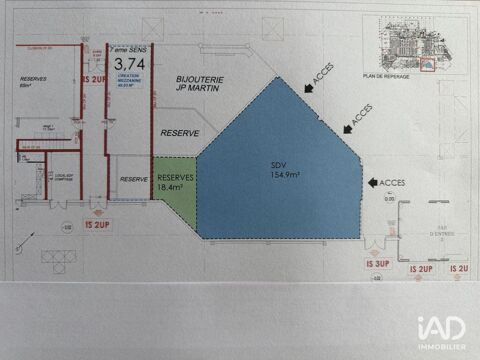 Location Boutique/Local commercial 177 m&sup2; 6563 33470 Gujan-mestras