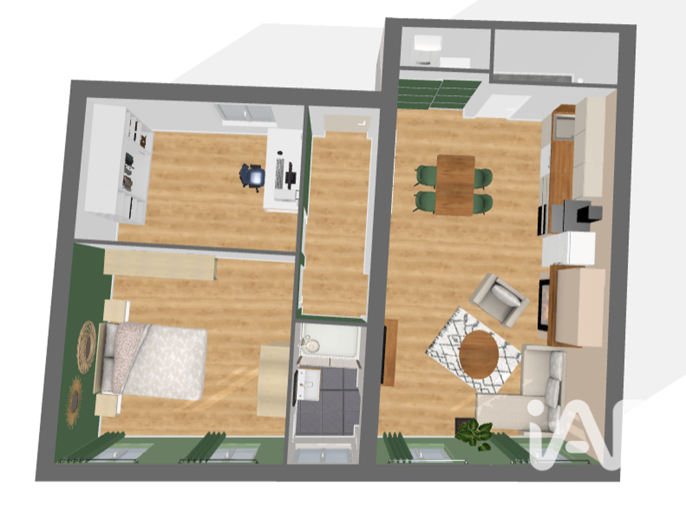 Vente Appartement Vente Appartement 3 pièces Nègrepelisse