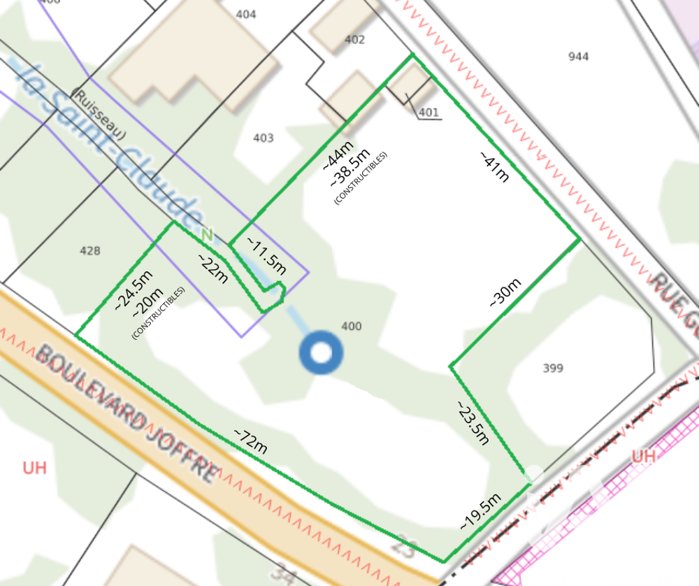 vente Terrain - 3432 m² Somme-Suippe (51600)
