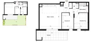  Appartement à vendre 3 pièces 66 m²