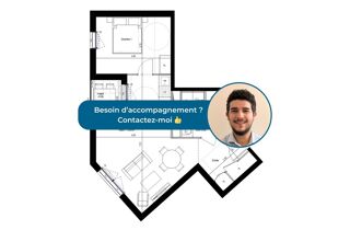  Appartement à vendre 2 pièces 49 m²
