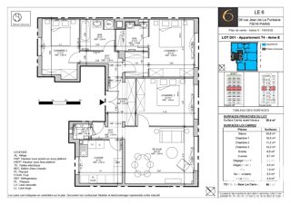  Appartement à vendre 4 pièces 96 m²