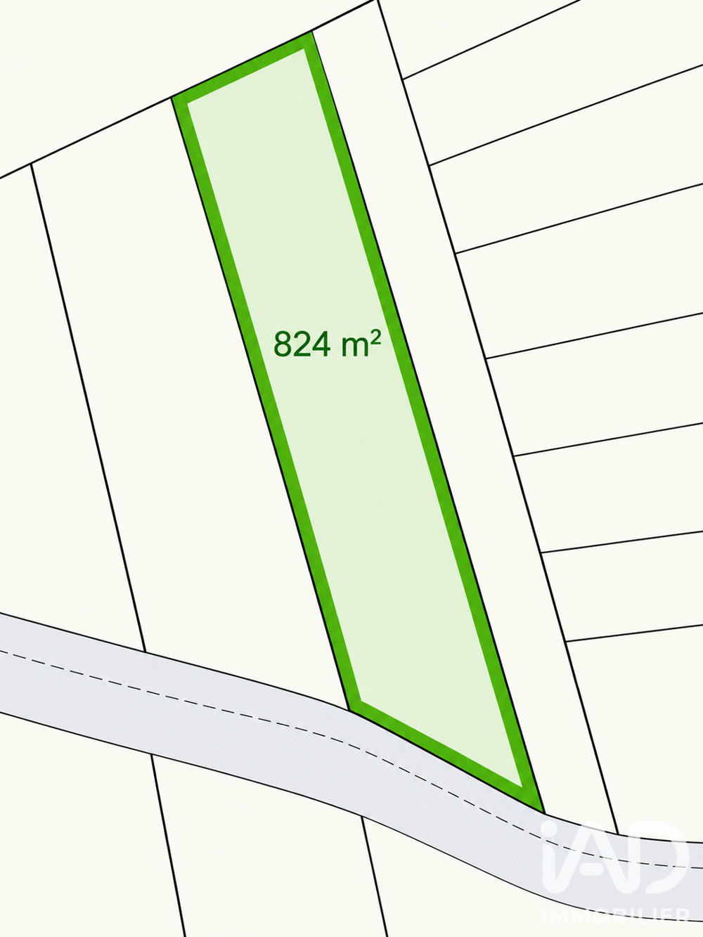 Vente Terrain Vente Terrain 824 m&sup2; Calonne-ricouart