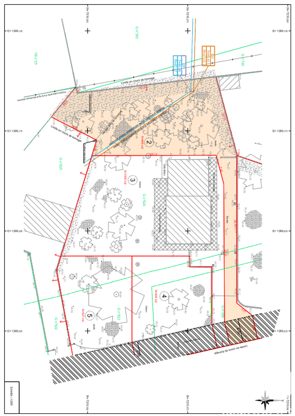 Vente Terrain Vente Terrain à bâtir 868 m&sup2; Piré-chancé
