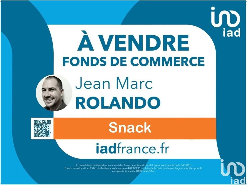   Vente Restauration rapide 63 m&sup2; 