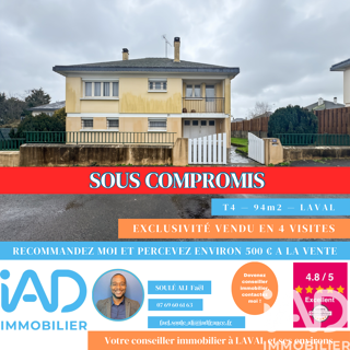 Maison à vendre 4 pièces 93 m²