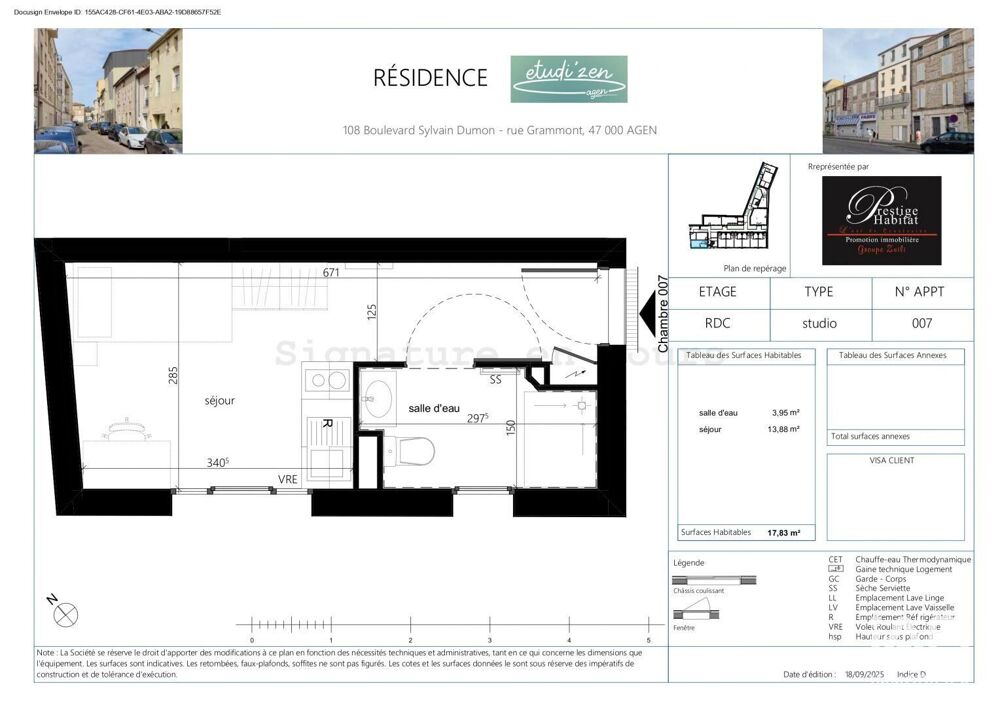 Vente Appartement 1 pièce