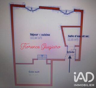  Appartement à vendre 2 pièces 35 m²