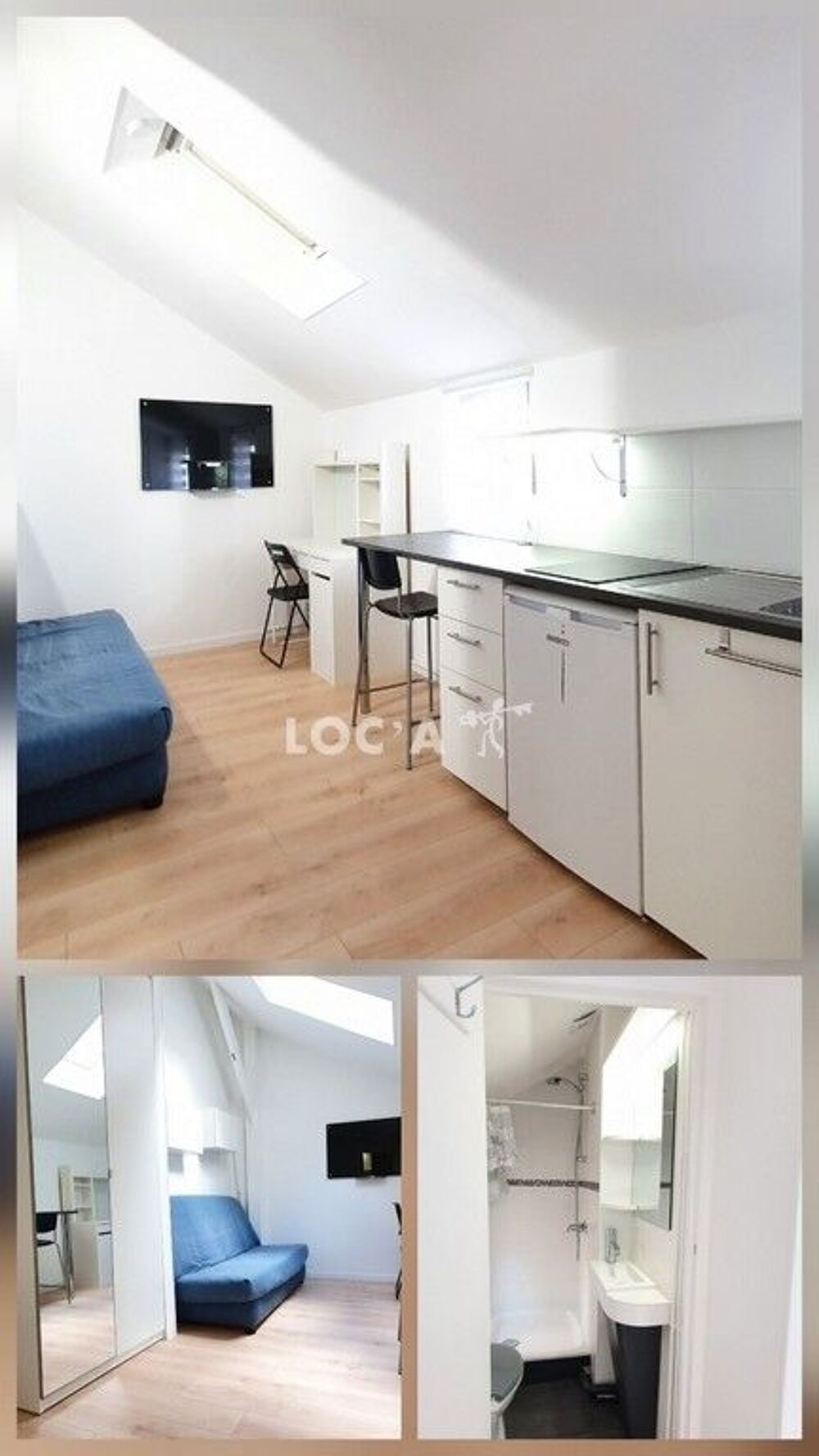 location Appartement - 1 pièce(s) - 13 m² Dijon (21000)