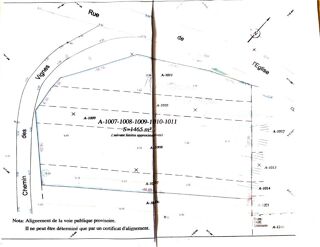  Terrain à vendre 1473 m²