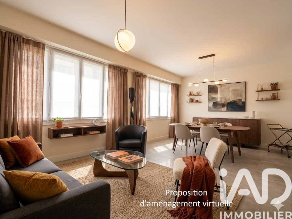 Appartement 3 pièces 62 m² · à Rezé · 62 m² · 173 500 €