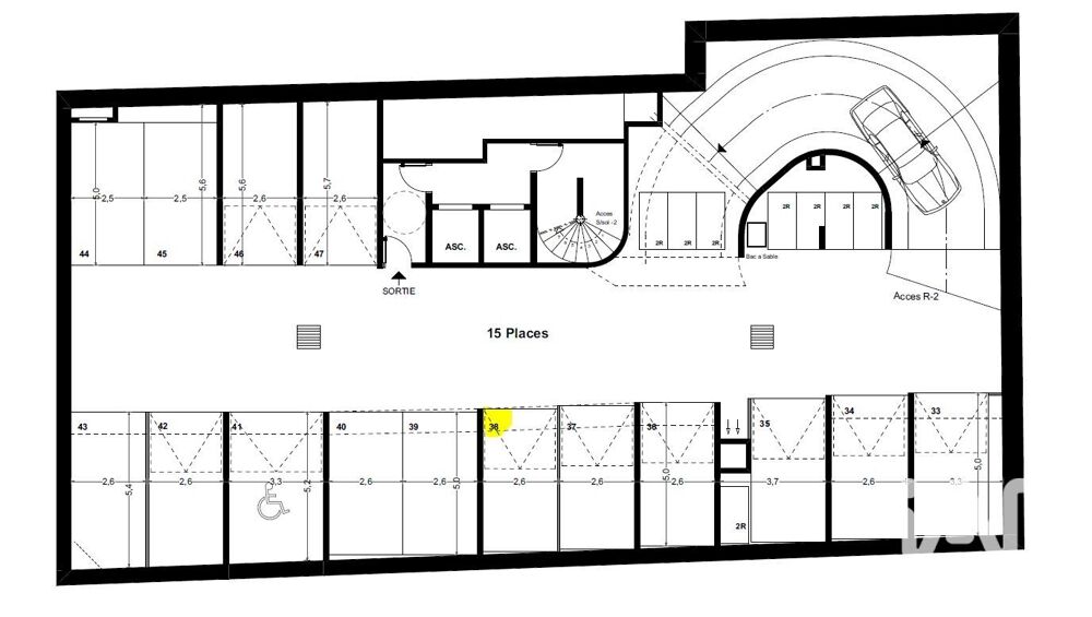 vente Parking / Garage - 13 m² Nice (06000)