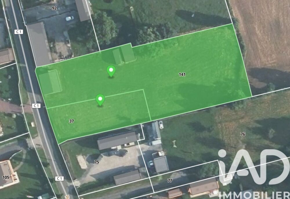 vente Terrain - 4008 m² Escles-Saint-Pierre (60220)