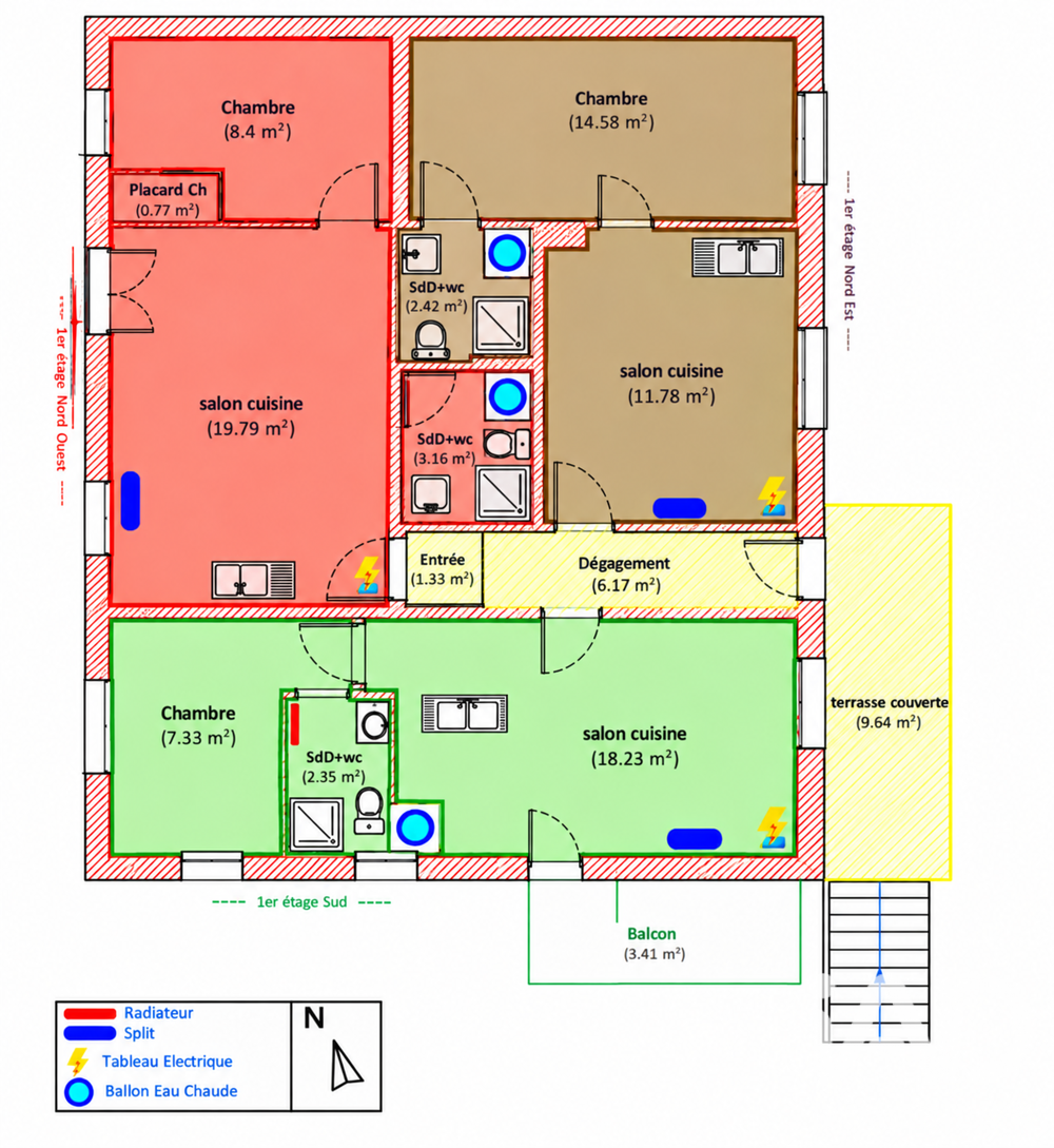 Vente Immeuble Vente Immeuble 190 m&sup2; Vidauban