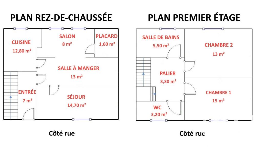 Vente Maison de ville 5 pièces