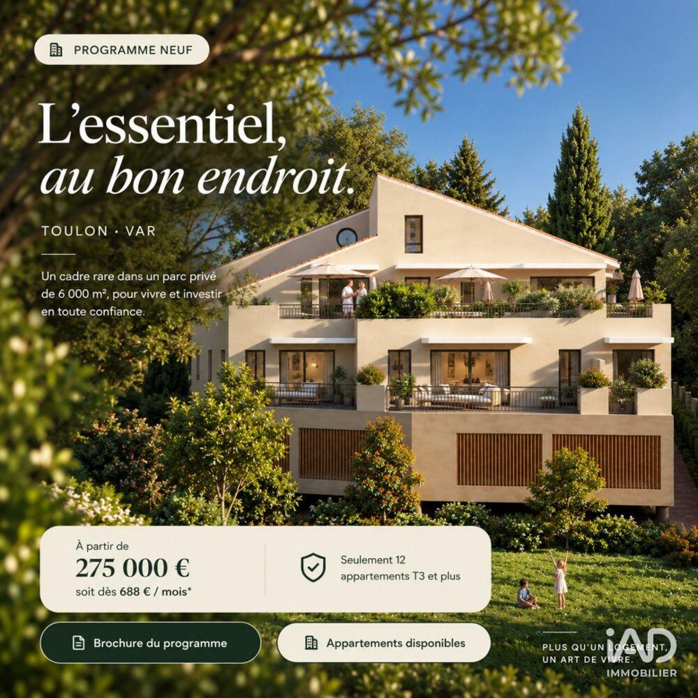 Vente Appartement 3 pièces