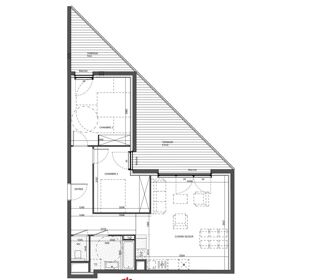  Appartement à vendre 3 pièces 65 m²