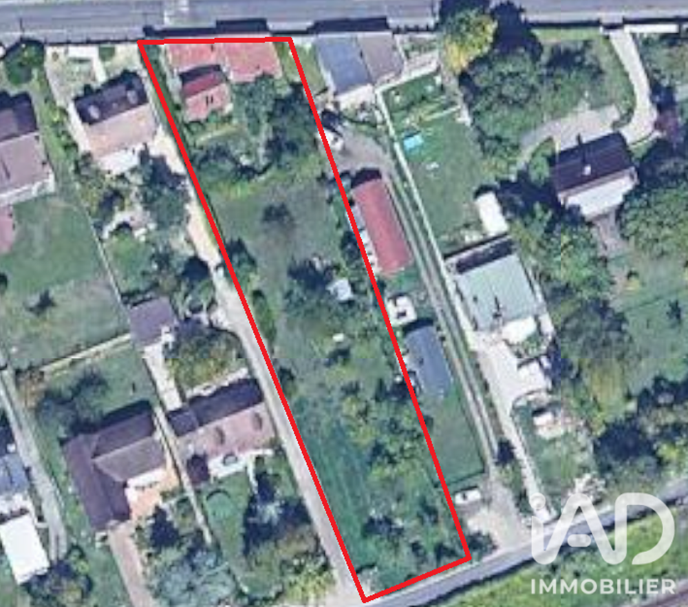 Vente Terrain Vente Terrain à bâtir 1 697 m&sup2; Meulan-en-yvelines