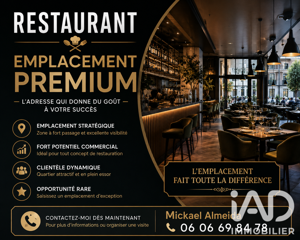   Vente Restaurant 568 m&sup2; 