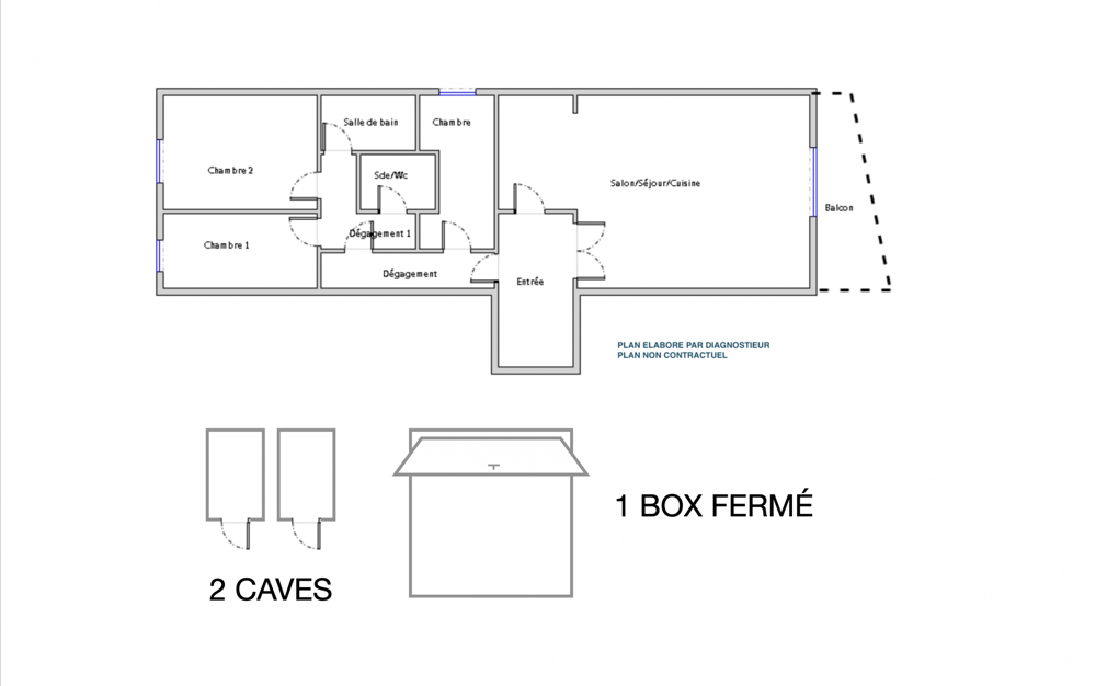 à vendre  Appartement Paris 20