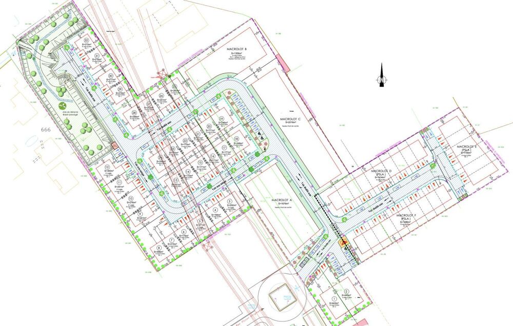 Vente Terrain Vente Terrain 281 m&sup2; Perpignan