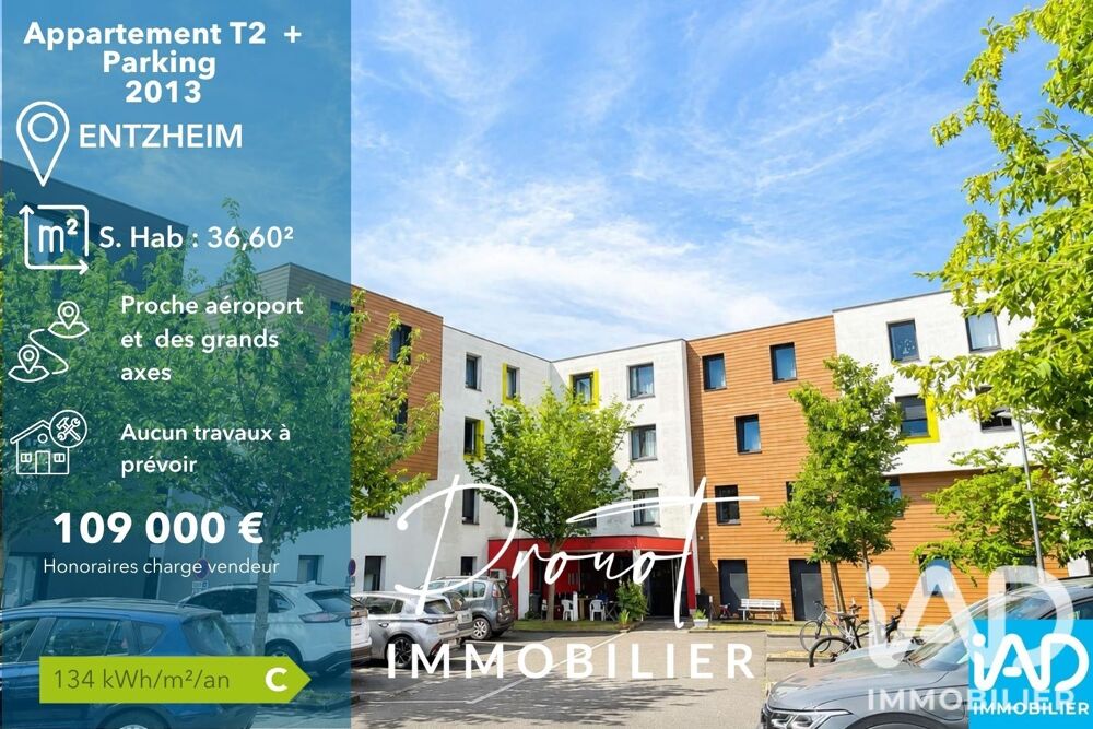 Vente Appartement 2 pièces