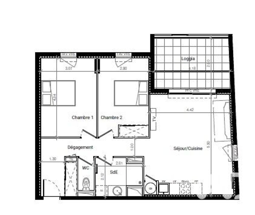 Location Appartement Location Appartement 3 pièces Frontignan
