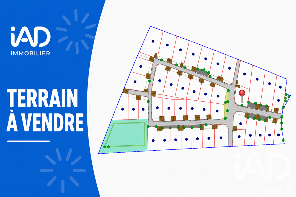 Vente Terrain Vente Terrain à bâtir 303 m&sup2; Ferrals-les-corbières