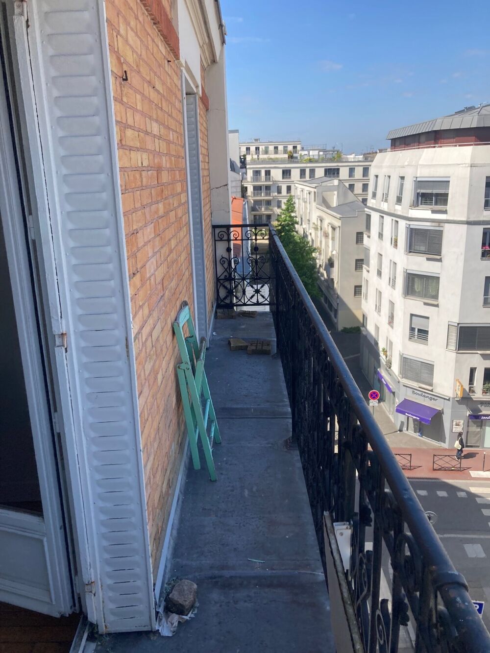 3 pièces 43,10m2 au 5ème et Dernier étage Sans Ascenseur