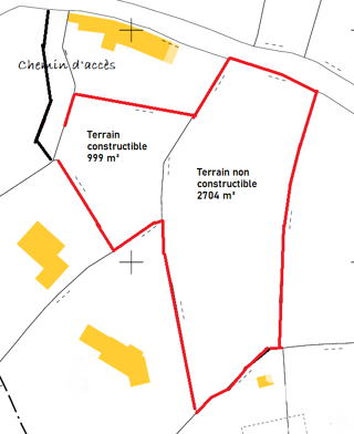  Terrain � vendre 3703 m�