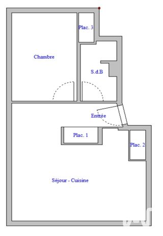  Appartement � vendre 2 pi�ces 36 m�