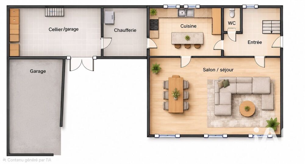 Vente Maison Vente Maison de village 6 pièces Saint-brandan