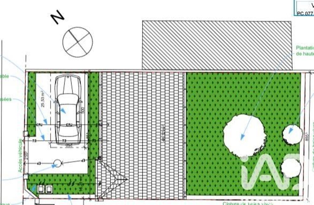 Vente Terrain Vente Terrain 163 m&sup2; Pontault-combault
