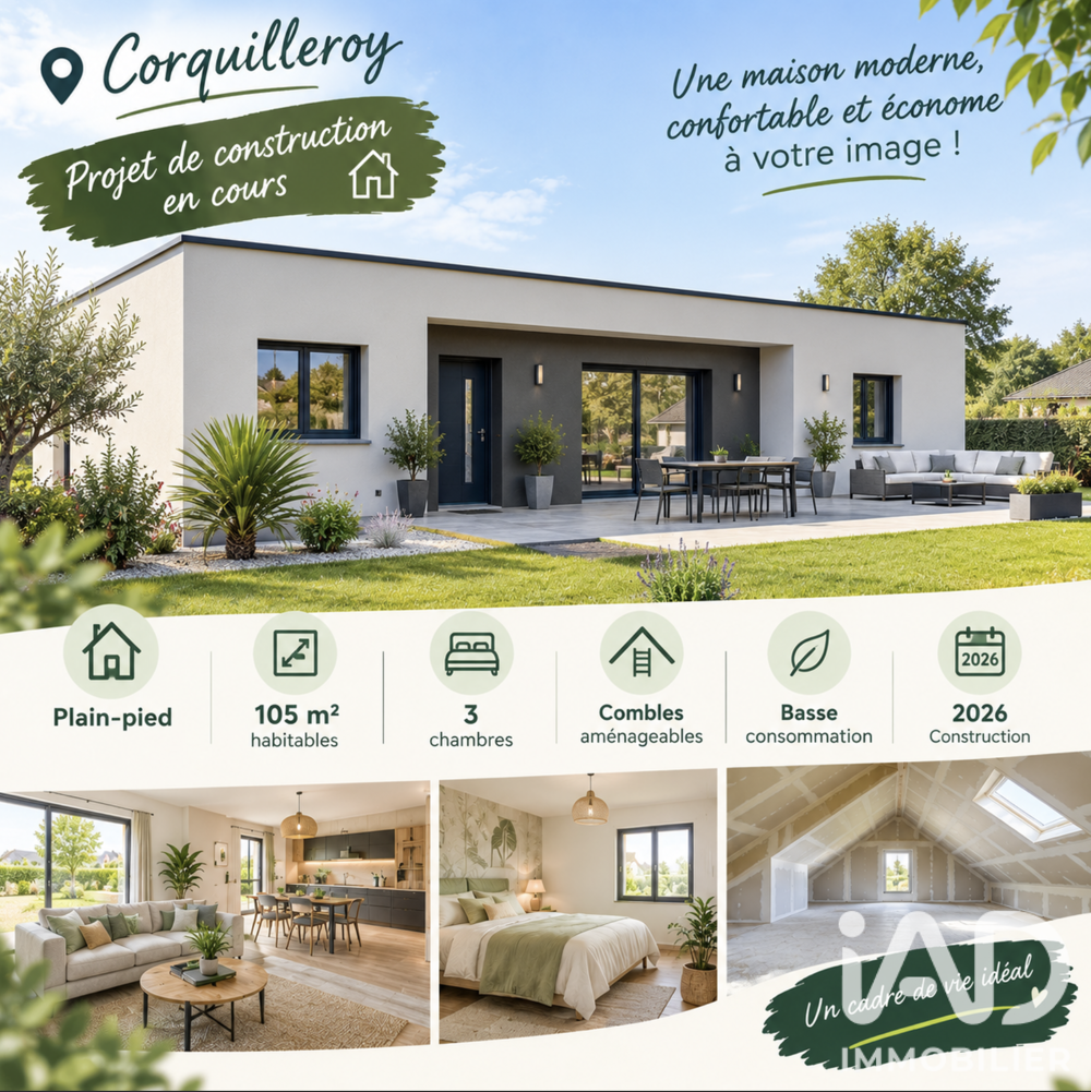 Vente Maison Vente Maison/villa 5 pièces Corquilleroy