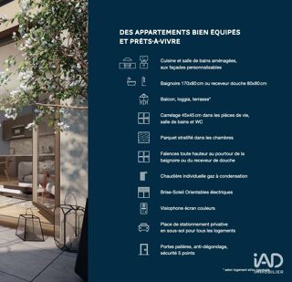  Appartement à vendre 3 pièces 73 m²