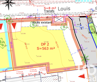  Terrain � vendre 563 m�