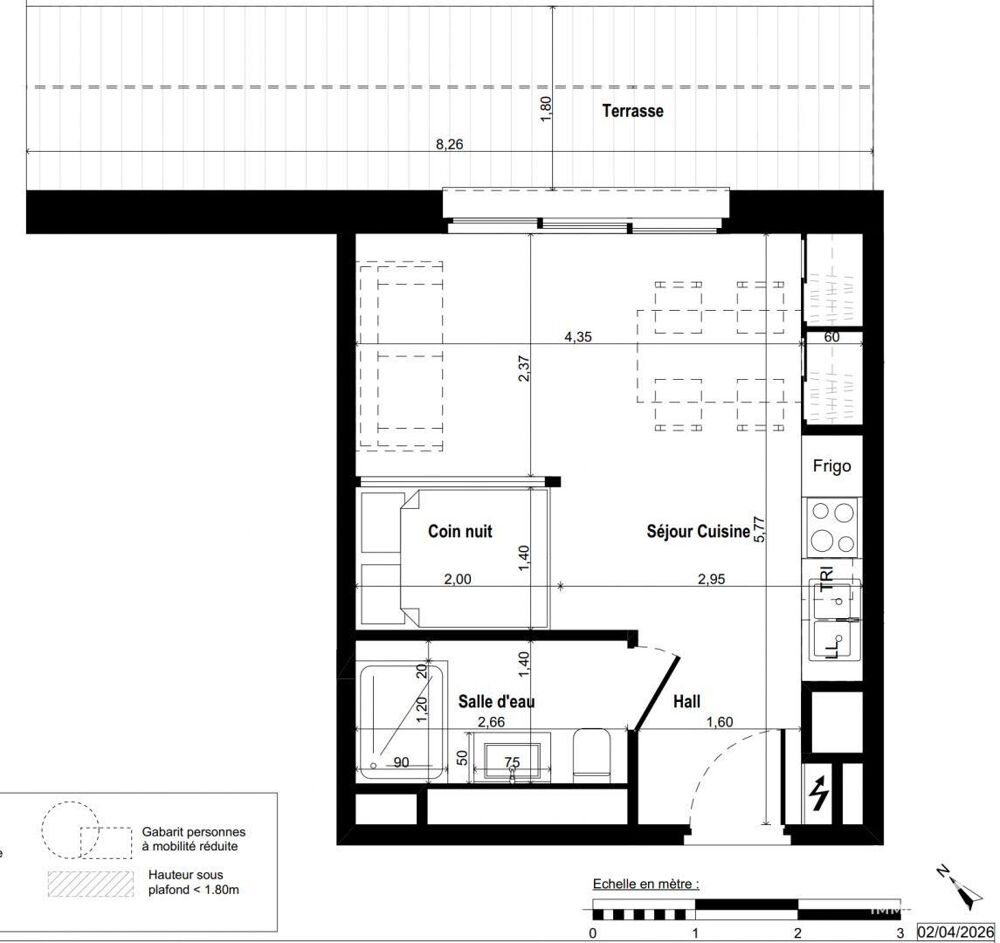 Vente Appartement 1 pièce