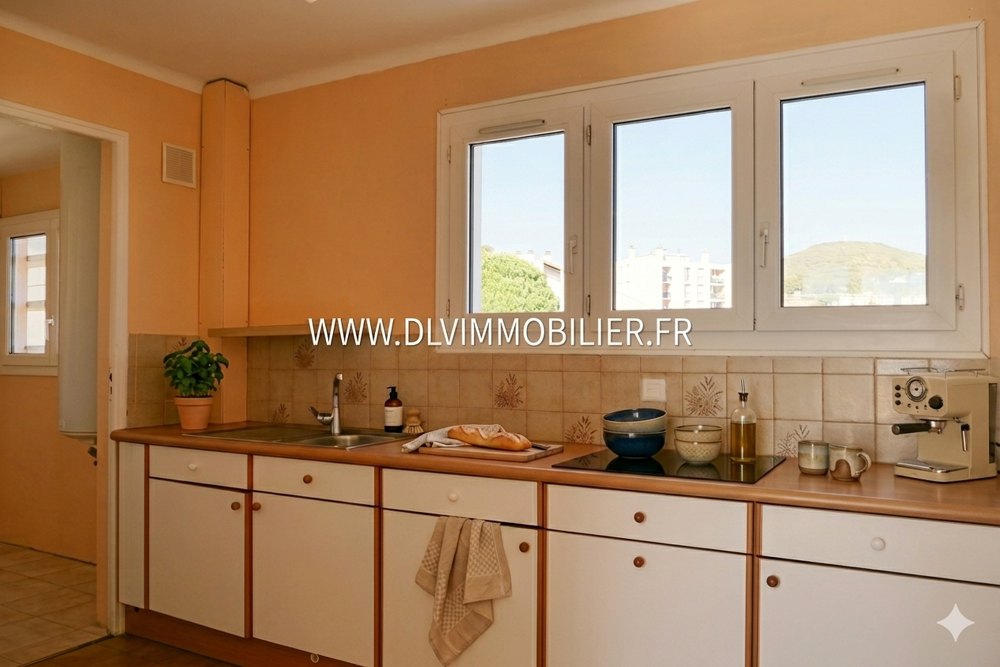 Appart. 79 m² / 3 ch. - Traversant et lumineux, vue Mont d'Or