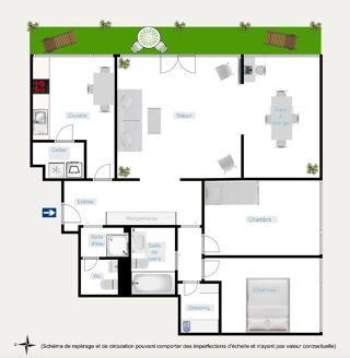  Appartement � vendre 4 pi�ces 86 m�