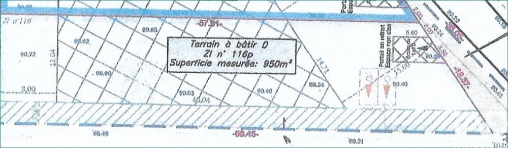 Vente Terrain Vente Terrain à bâtir 950 m&sup2; Crisenoy