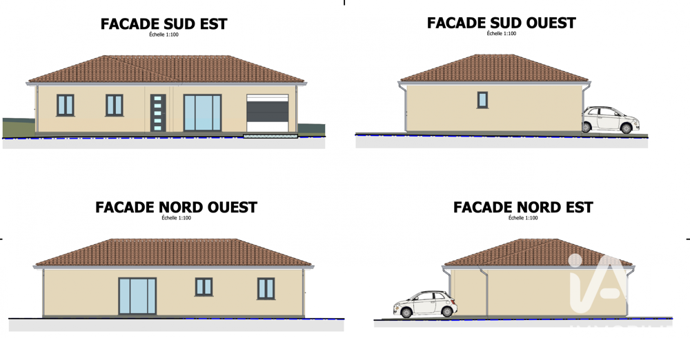 Vente Terrain Vente Terrain à bâtir 4 095 m&sup2; Saint-vivien-de-médoc