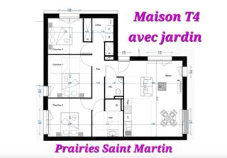  Maison à vendre 4 pièces 77 m²