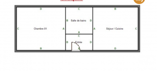  Appartement à vendre 2 pièces 30 m²