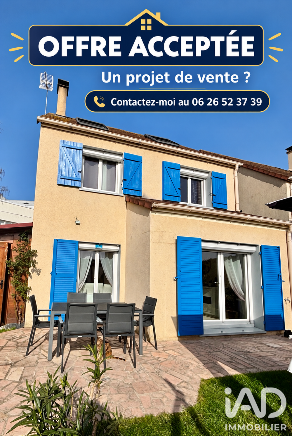 Vente Maison Vente Maison traditionnelle 6 pièces Achères