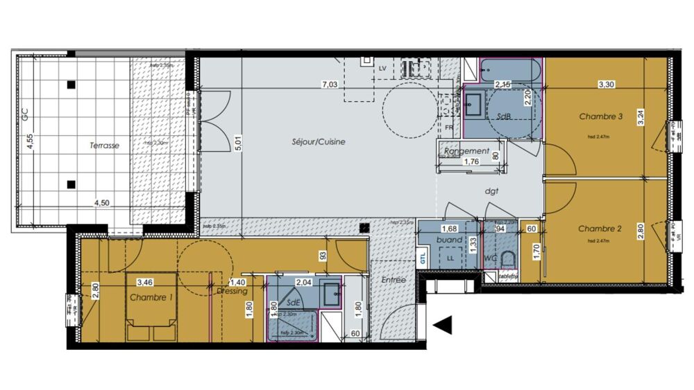 Vente Appartement Vente Appartement 4 pièces Échirolles