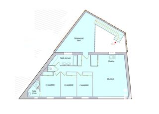  Appartement à vendre 4 pièces 92 m²
